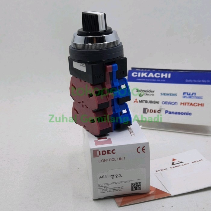 Stok Terbatas Asn322, Selector Switch, Idec