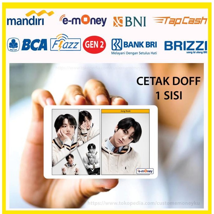 

BCA FLAZZ GEN 2 ETOLL DESIGN JUNGKOOK JK MAP OF THE SOUL MOTS - 1 SISI STOK TERBATAS