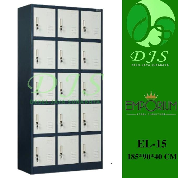 Loker Besi 15 Pintu (door steel locker)