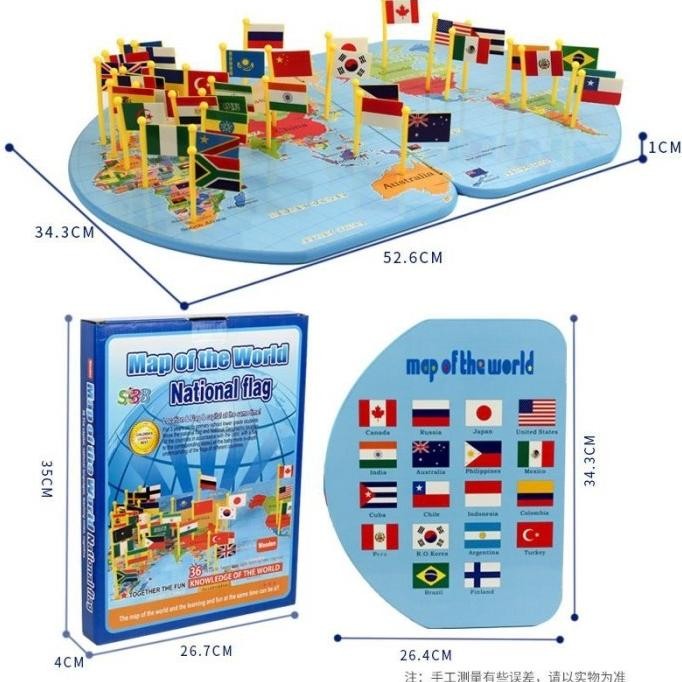 

MAP OF THE WORLD ENGLISH VERSION KNOWLEDGE OF THE WORLD STOK TERBATAS