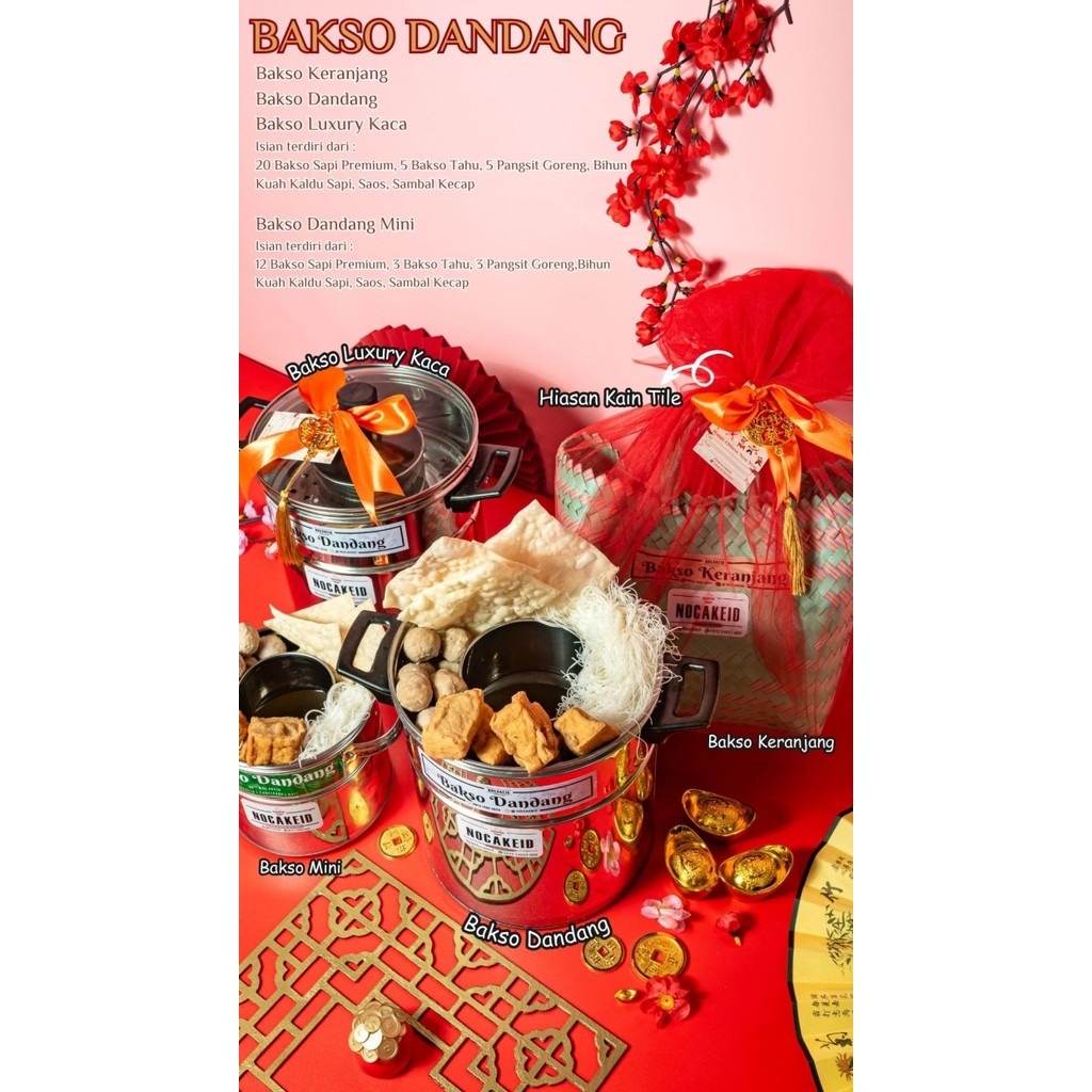 

Hampers Imlek Bakso /Hampers Imlek/Hampers Bakso