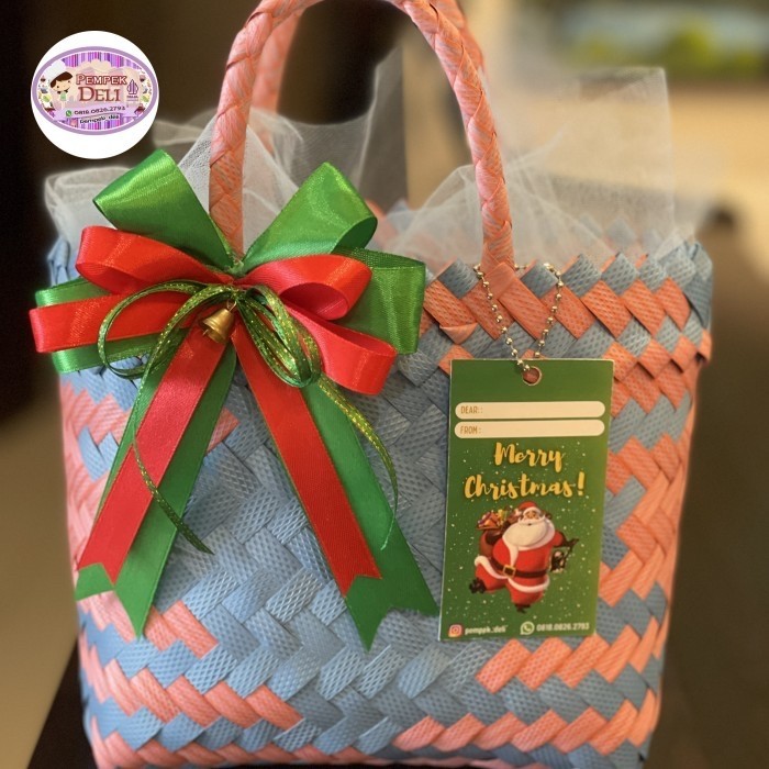 

Pempek Hampers Natal Ready isi mix 20 pcs frozen ( telur, bulat, lenjer) sangat cocok buat kirim ke