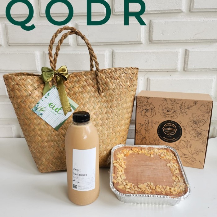 

hampers lebaran hadiah gift kopi susu soes cakebox