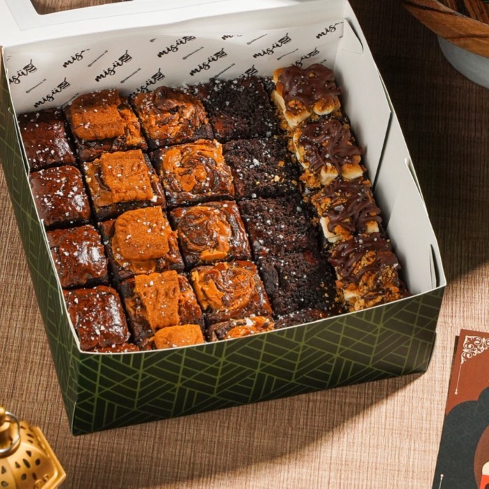 

FUDGY BROWNIE BITES / HAMPERS LEBARAN / HAMPERS IDUL FITRI