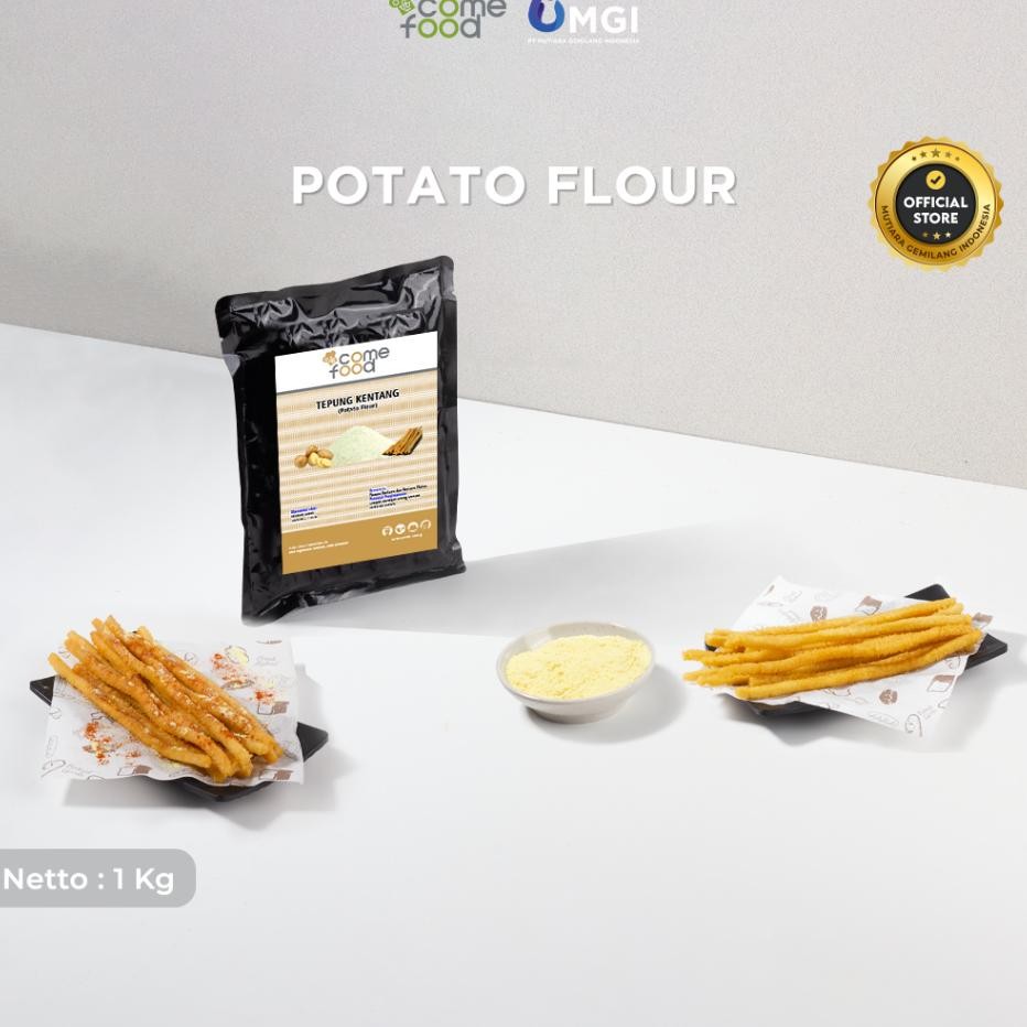 

Mutiaragelang.Id Comefood Tepung Entang Goreng Pre Potato Powder 1G