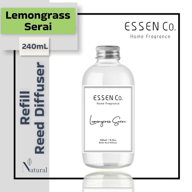 

Reed Diffuser Lemongrass Aromatherapy Pewangi Ruangan Aromaterapi KS76