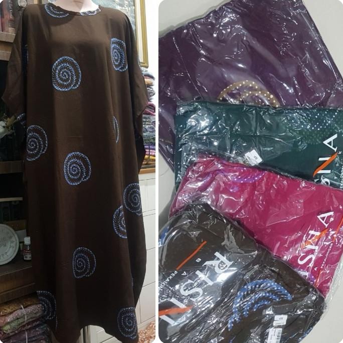 baru daster batik pekalongan risna lowo kalong kaftan big jumbo ld158-160
