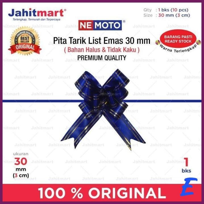 

| JH | PITA TARIK LIST EMAS 30 MM (3 CM)