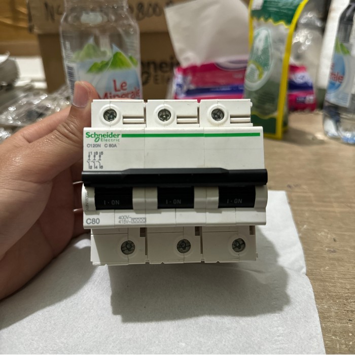 MCB C120N 3P 80A schneider C