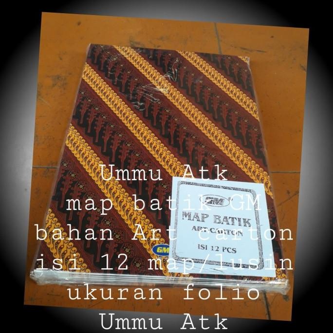 

MAP BATIK GM. ISI 12 MAP. STOK TERBATAS