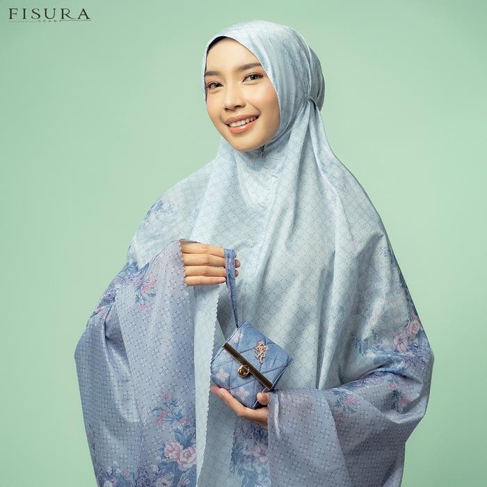 Fisura Scarf Mukena Traveling Mini Aisyah Muslim Sajadah
