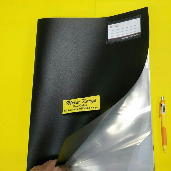 

CLEAR HOLDER A3 60 LEMBAR / DOCUMENT KEEPER A3 60 / MAP ALBUM A3 STOK TERBATAS