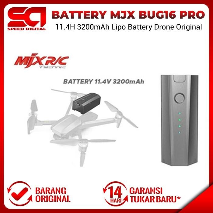 ORIGINAL Baterai Lipo MJX Bugs 16 Pro B16 11.4V 3200mAh