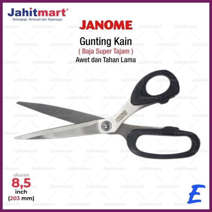 

| JH | GUNTING KAIN JANOME 8,5