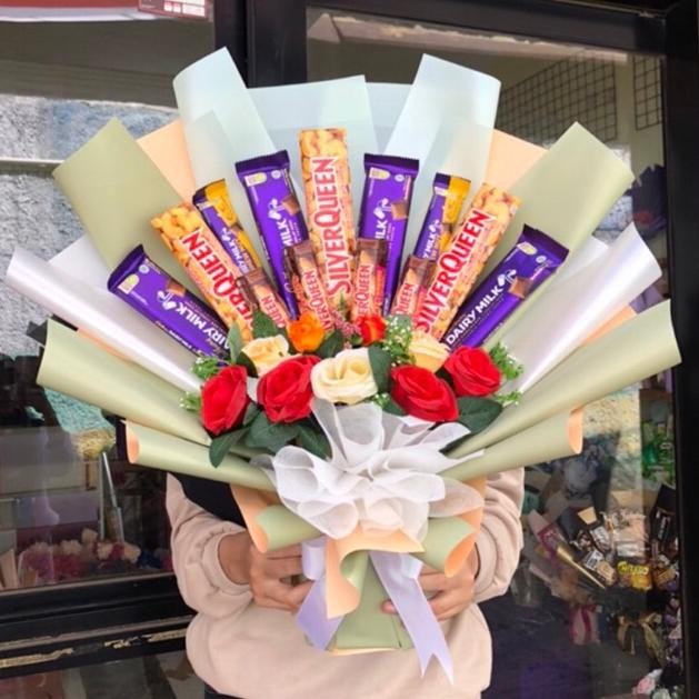 

ORIGINAL Buket coklat valentine / buket coklat premium / buket coklat anniversary / buket coklat bandung / kado valentine ng-92