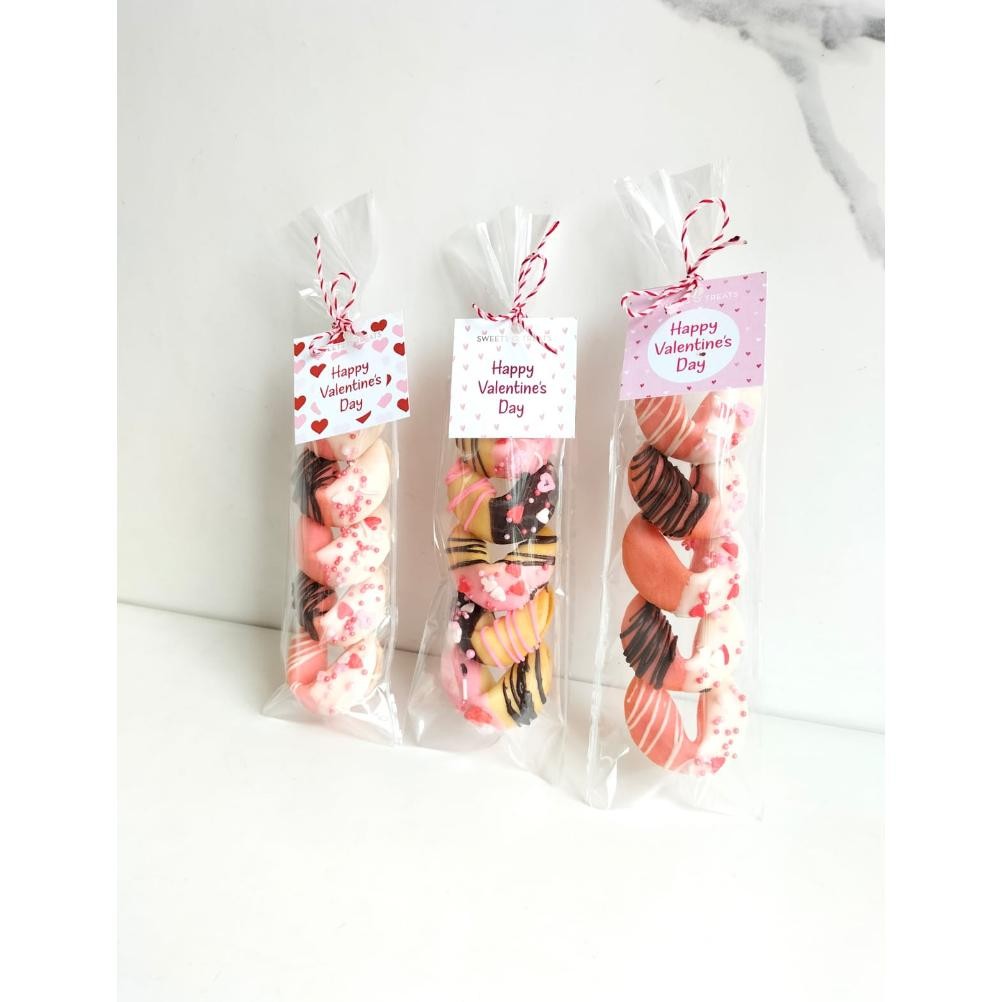 

BISA COD Fortune Cookies Pink | Cookies Valentine| Hampers Valentine Sweets O' Treats | Extra packaging Bubble warp ng-65
