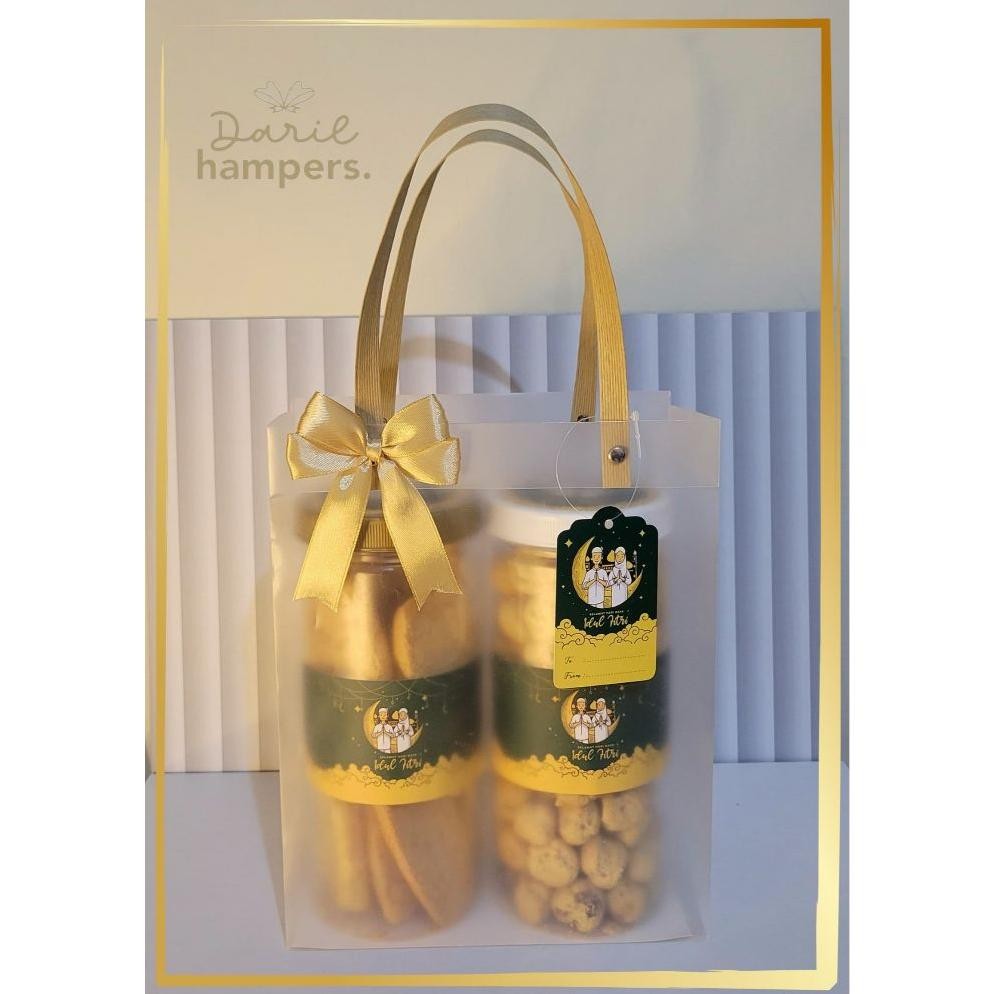 

TERLARIS Hampers Kue Kering Mewah Lebaran Idul Fitri 2025 (Soes+Bagelan) ZX41