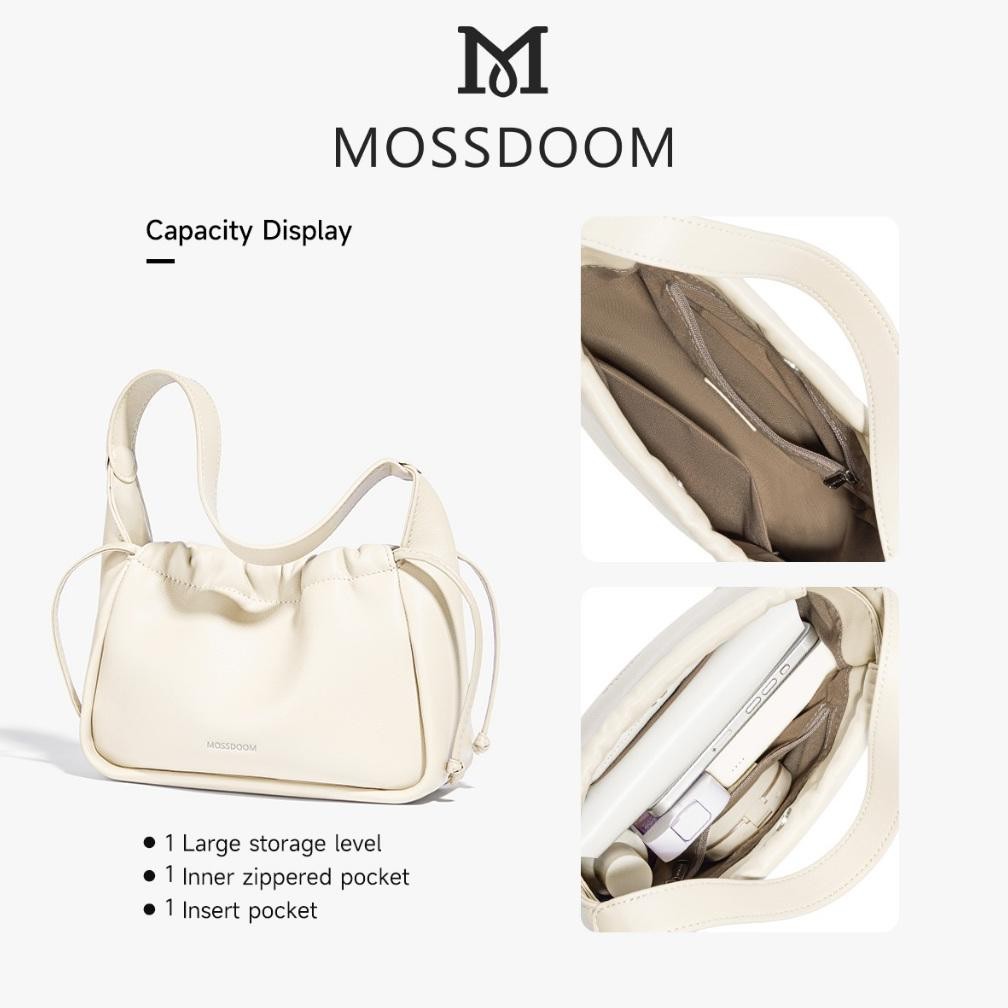 PROMO MOSSDOOM Tas Wanita Anora Bag Serut untuk Bahu Praktis dan Stylish eq-77