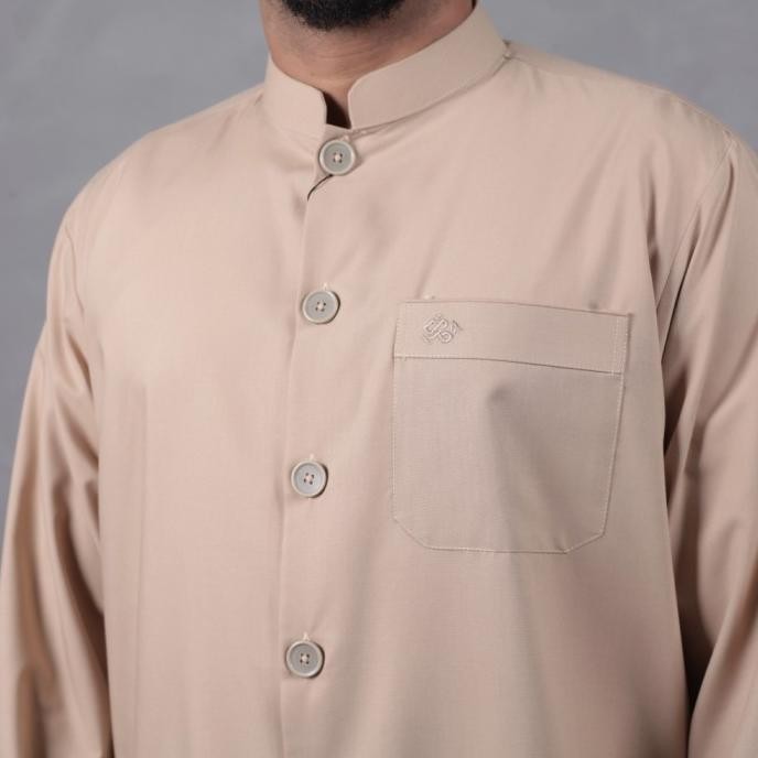 Qori Haibah Baju Koko Salaf (Lengan Non Manset) Qs2-2