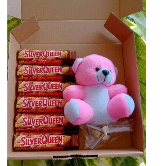 

TERMURAH Hampers coklat silverqueen/hampers ultah/hampers valentine/hampers wisuda ia-76