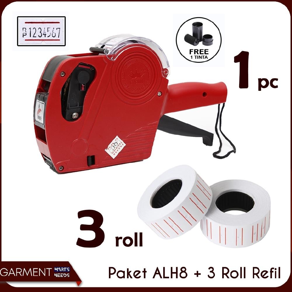 

Terlaris Alat Label Harga Price Labeller Mx 5500 & 3 Roll Promo