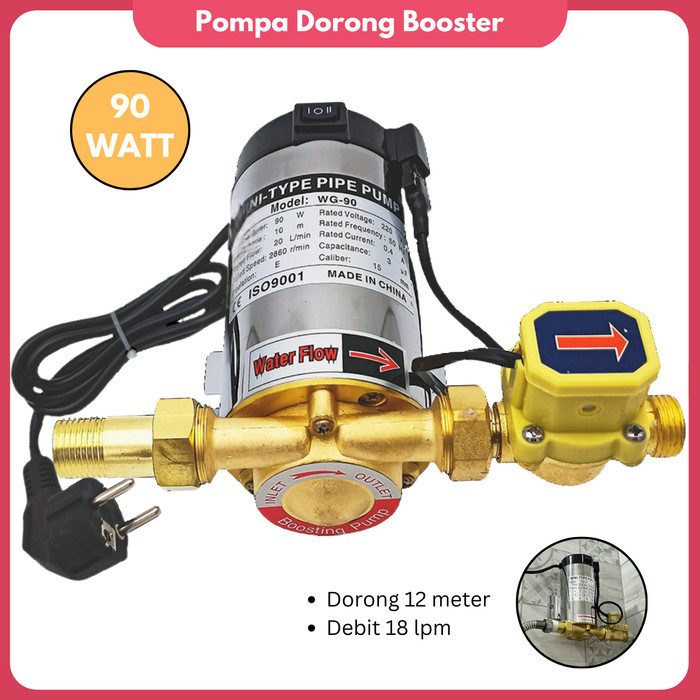 Pompa Dorong Air Otomatis Booster Pump Mesin Pompa Pendorong Pompa Air