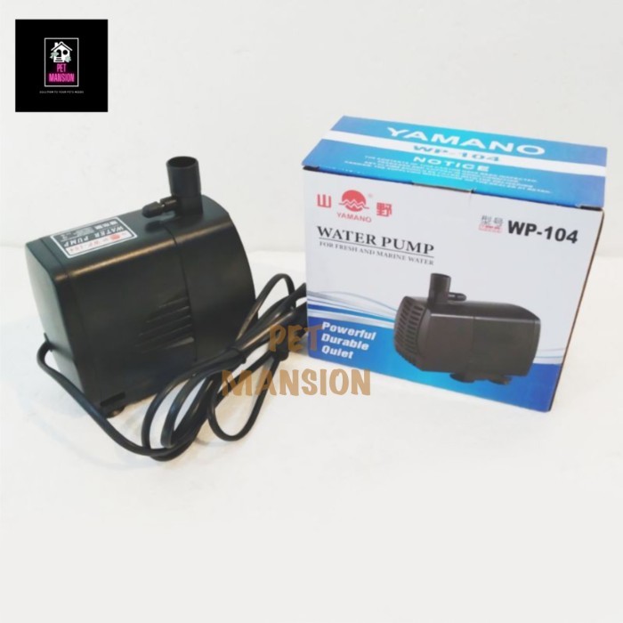 Yamano Water Pump Wp104 Pompa Air Aquarium Wp-104 Wp 104