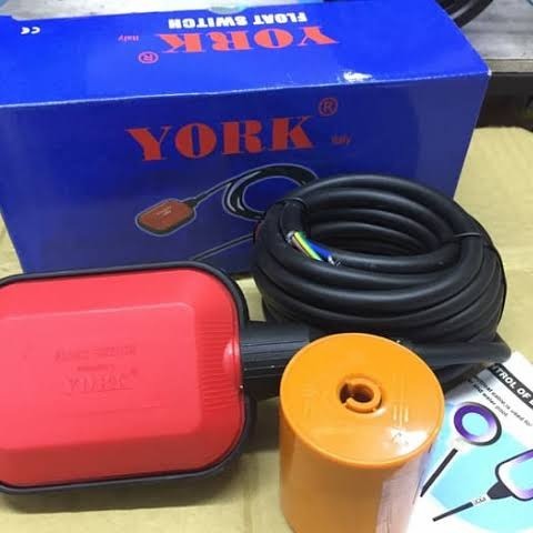 Float Switch York 5 Mtr (Otomatis Pompa Booster)-Otomatis Pompa Air