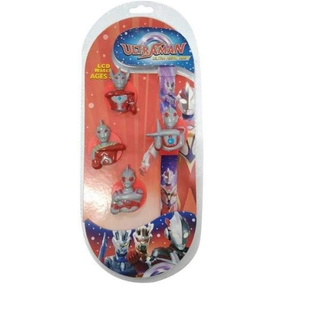 TERBATAS JAM ANAK DIGITAL SET PAKET 3IN1 ULTRAMAN