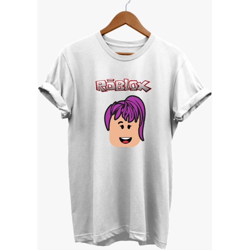 Baju - Kaos Anak Roblox Girl Character - Tshirt Roblox Minecraft Girl