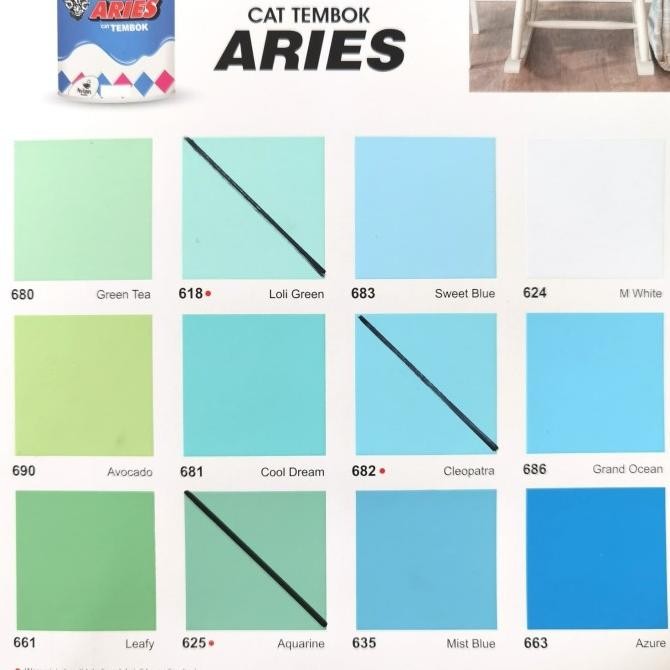 Avian Aries Avitex Cat Tembok Plafon Triplek Warna Pail Pel 20Kg Murah