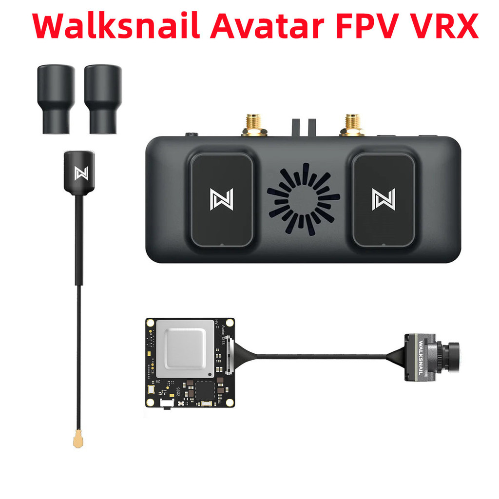 JEBA CADDX Walksnail Avatar FPV Video Transmission VRX with 1S / Nano / Pro Kit Camera Lens 4KM Dist