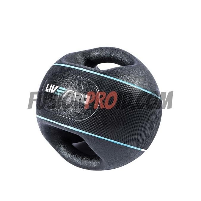 Terlaris Double Grip Medicine Ball Medisin Bola Gym Fitnes Fitness Gym Livepro Ready Stok