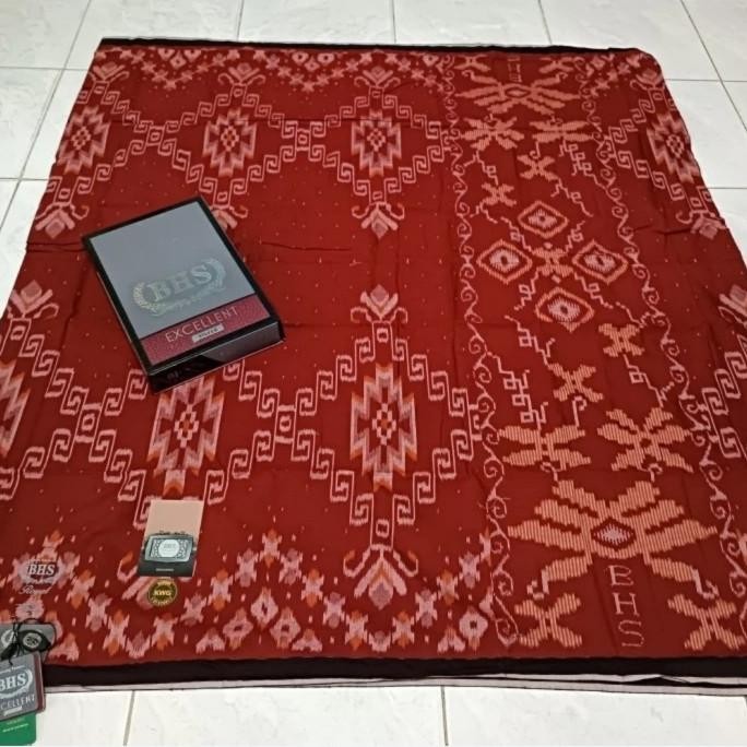 Diskon Sarung Bhs Afkir Motif Kawung Jahitan Tengah