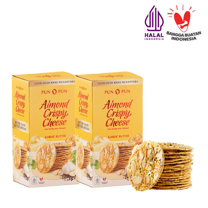 

DOUBLE Almond Crispy Cheese Garlic Butter PUNPUN