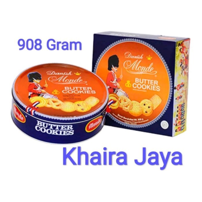 

Biskuit Parsel Lebaran Monde Danish Butter Cookies Kaleng 908 gr