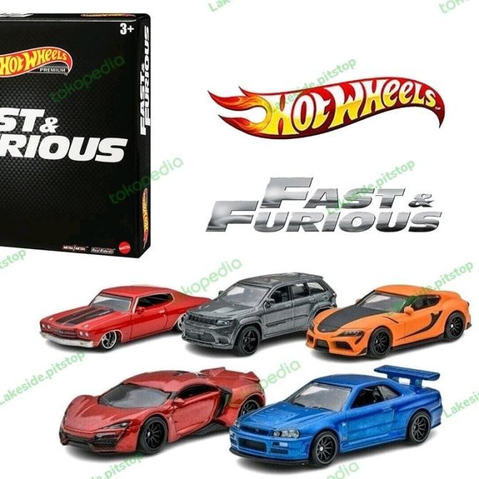Hot Wheels Fast & Furious Box Set Nissan Skyline R34