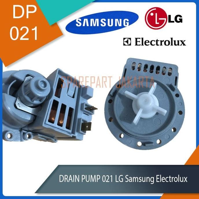 Komponen Sparepart Drain Pump Mesin Cuci Front Loading UNIVERSAL / LG SAMSUNG ELECTROLUX