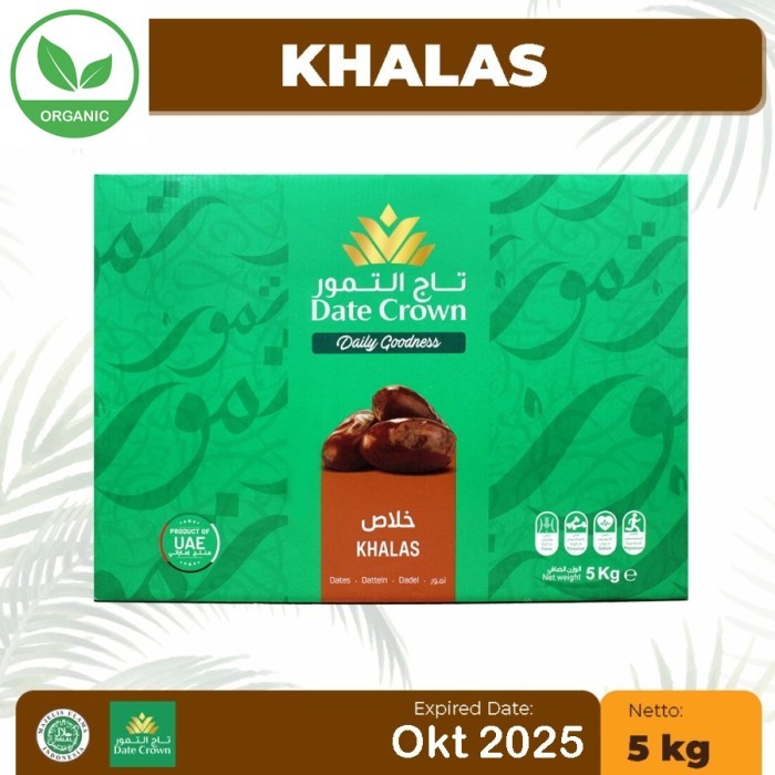 

Kurma Khalas Datecrown 5 kg - Kholas Kalas Dates