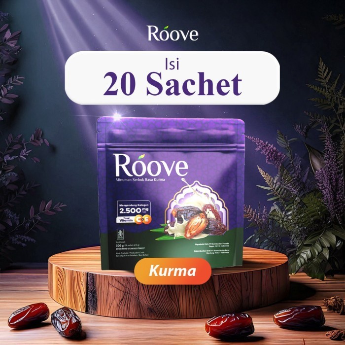 

Roove Kurma Collagen Drink Isi 20 Sachet