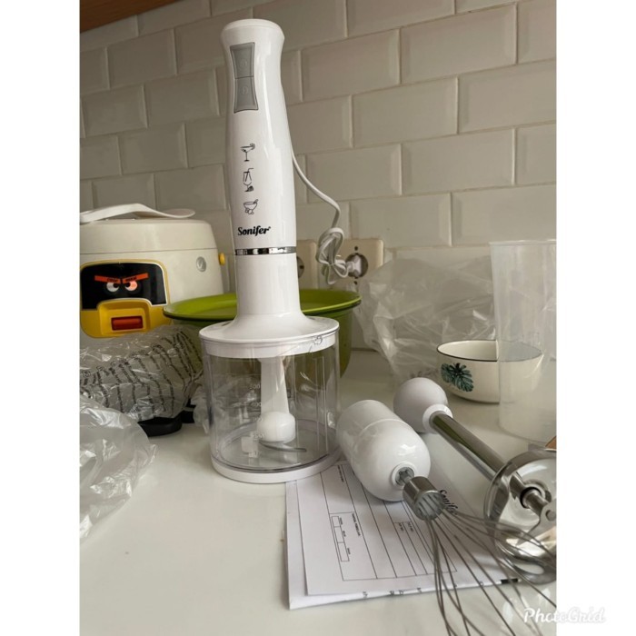 Sonifer Hand Blender Set 3 In 1 Multifungsi