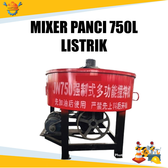 MESIN MIXER MOLEN 450L LISTRIK | PENGADUK SEMEN / MIXER MOLEN SEMEN CONCRETE TYPE JZC450