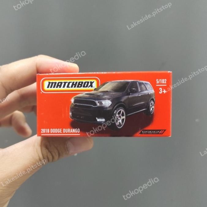 Matchbox Power Grabs Dodge Durango Hitam