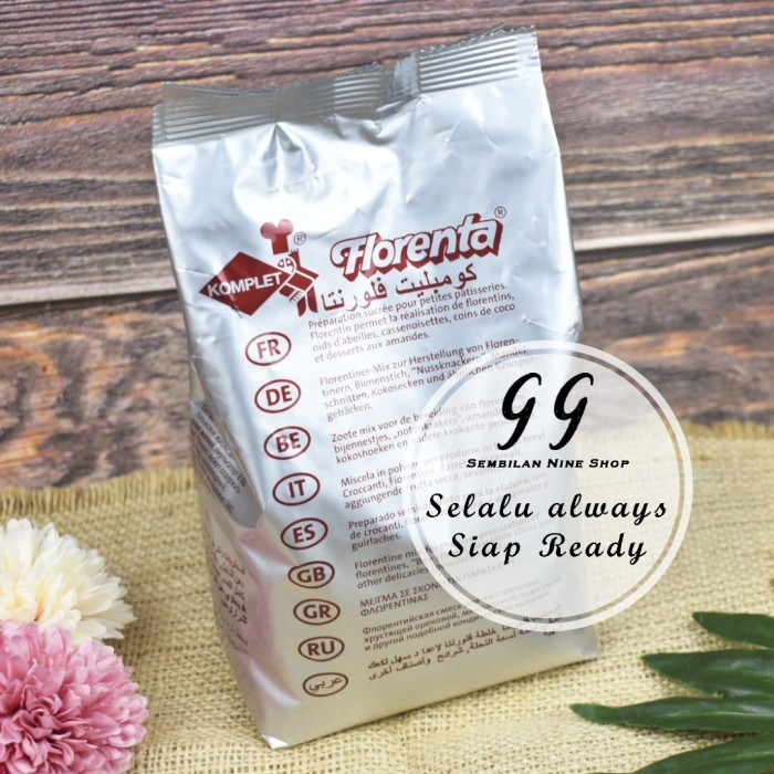 

HOT SALE! Tepung FLORENTA 500 Gram Komplet Premix Florentine Cookies Powder