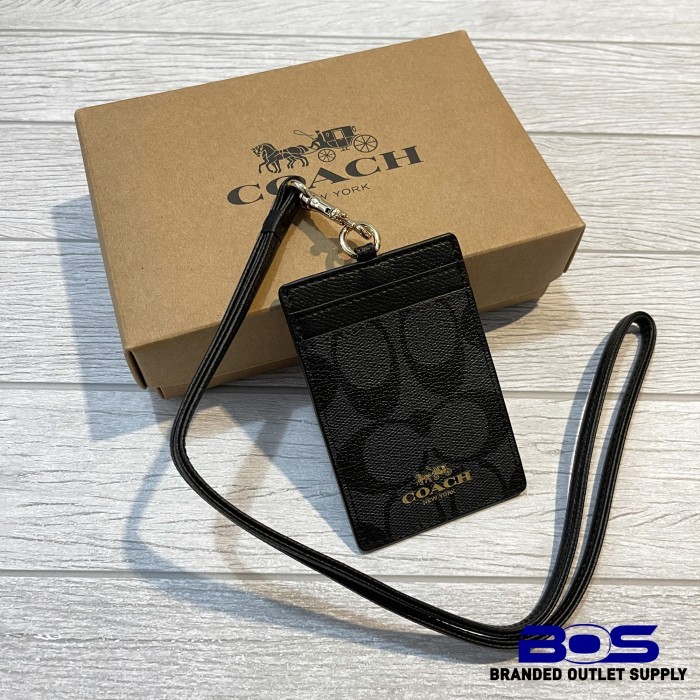

PROMO! ID Lanyard 65573 Signature Canvas Black Charcoal
