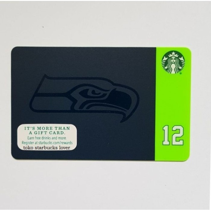 

Starbucks card US - Seattle Seahawks 2015 - Hitam