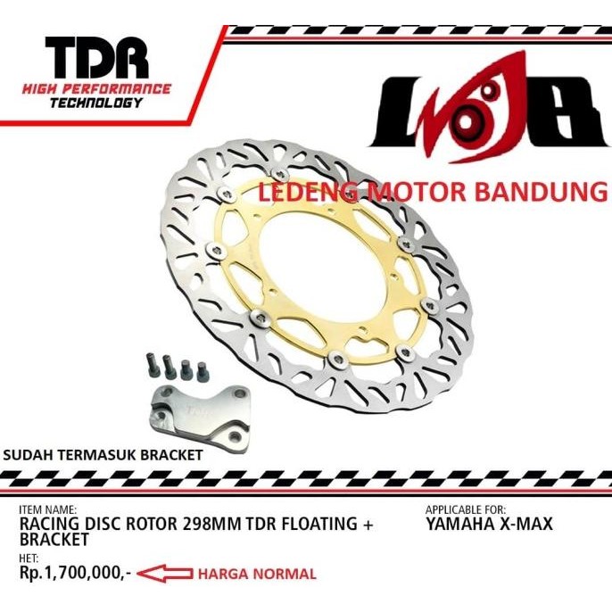 TDR Floating Piringan Cakram Depan Xmax Front Disk Brake Yamaha X Max