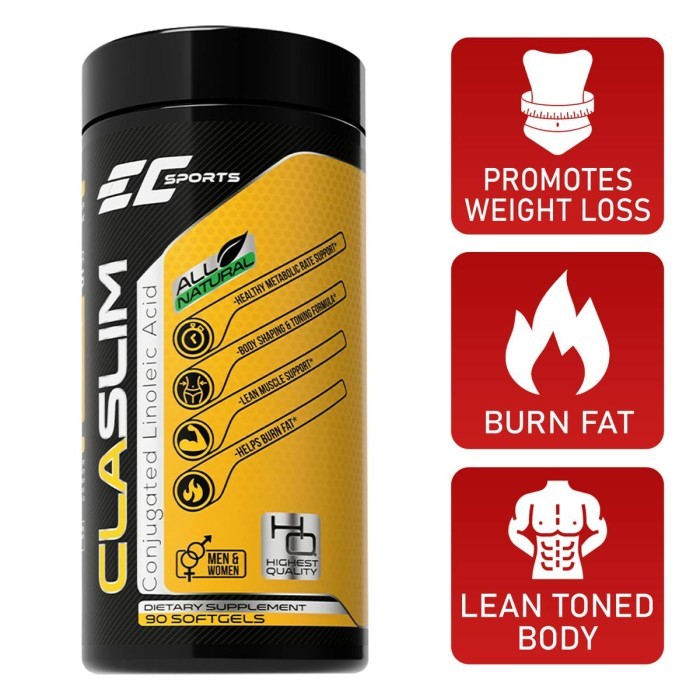 

EC Sports Claslim Conjugated Linoleic Acid Burn Belly Fat 90 pc