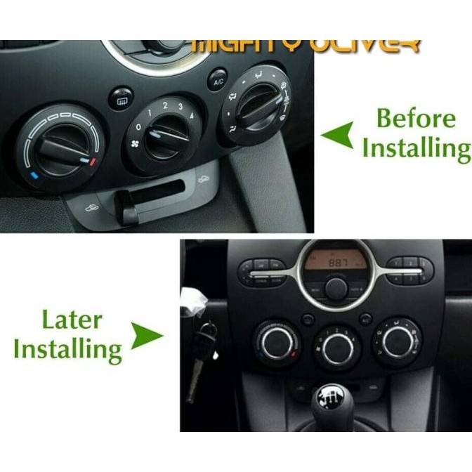 KNOB AC MAZDA 2 / KNOP AC MAZDA 2 / PUTERAN AC MAZDA 2 / MAZDA2