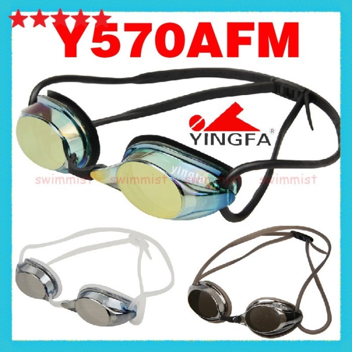 TERLARIS YINGFA KACAMATA GOGGLES MIRROR RENANG PROFESSIONAL ANTI KABUT UV PROTECT KEDAP AIR ANTI FOG